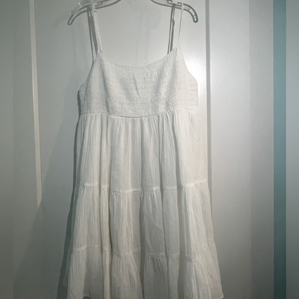 Zara white dress